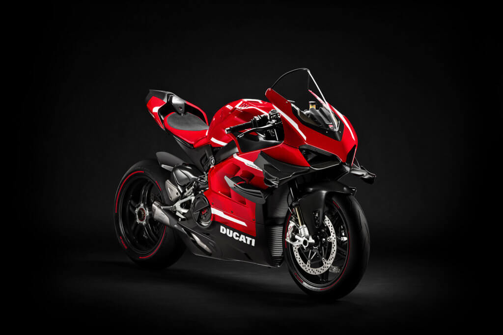 Den aller første Ducati Superleggera V4 er nå satt sammen. (Fotos: Ducati)