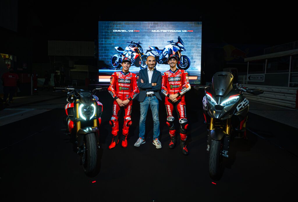 Ducati Diavel V4 RS og Multistrada V4 RS