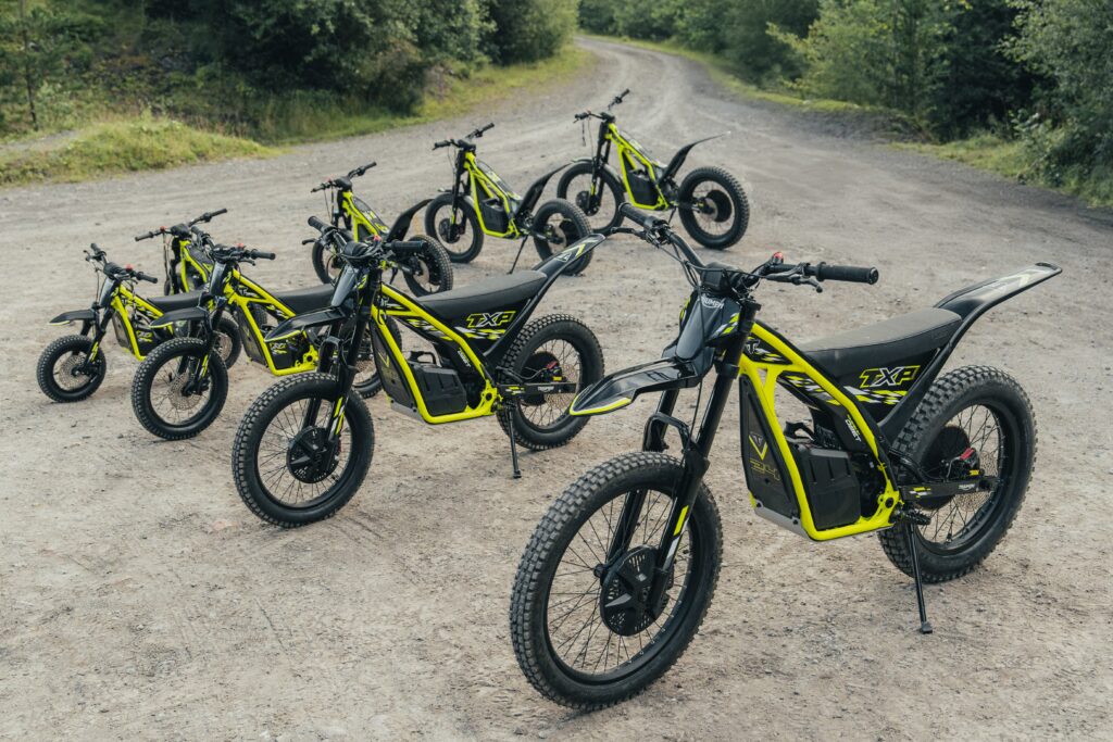 Triumph lanserer TXP off-road electrisk motorsykkel for yngre førere.