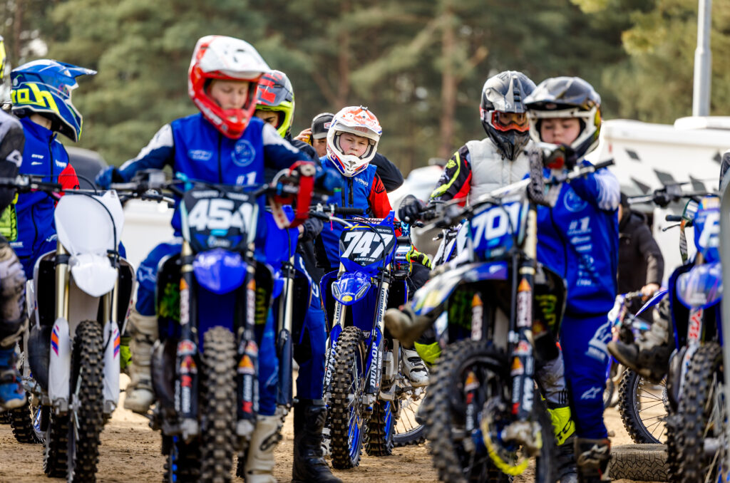 Yamaha BLU CRU samler over 100 motocrosstalenter i Magnor